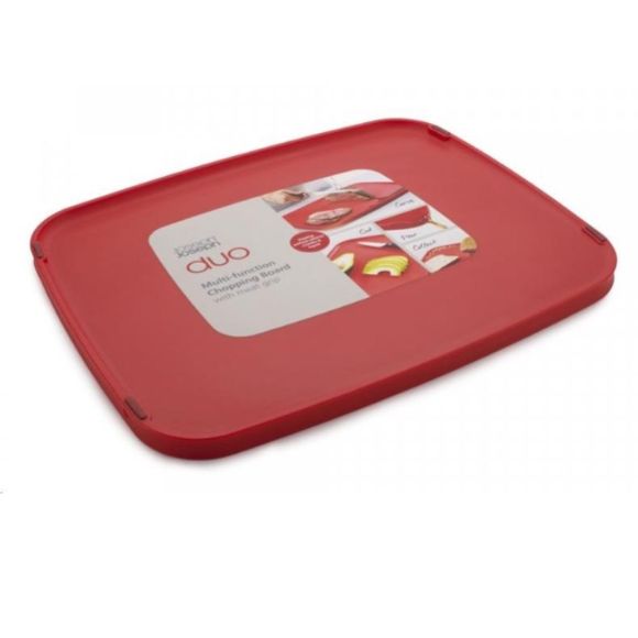 Buy Joseph Joseph Duo Multi-Function Chopping Board Red – Versatile Kitchen Tool Australia