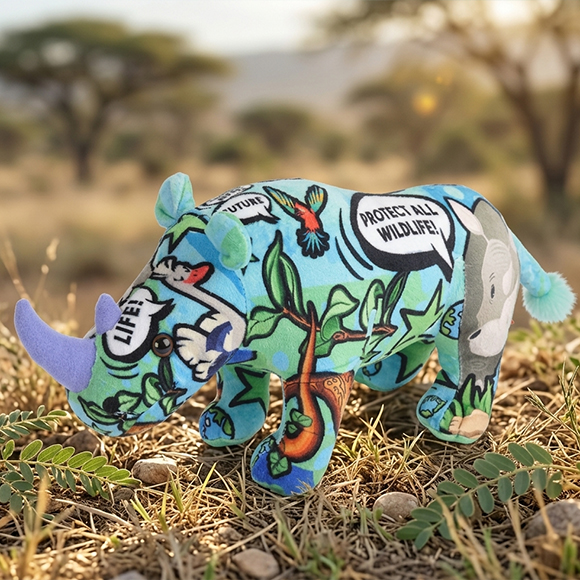 uy toy Wild Republic Message Rhino – Soft & Adorable Rhino Plush Australia