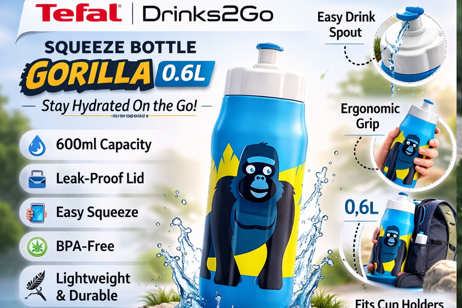 Squeeze Bottle Gorilla | Bottle Recycling & Water Bottle Brands