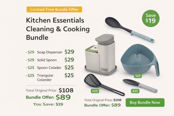 Cleaning and cooking essentials