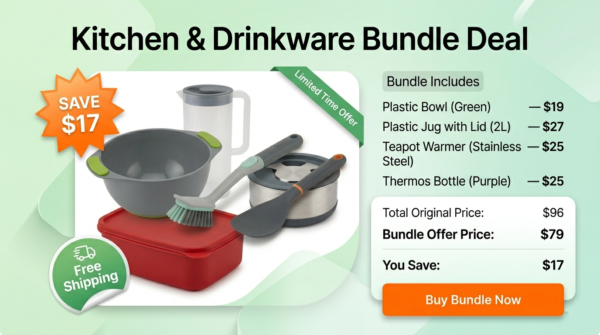 Kitchen and drinkware offer