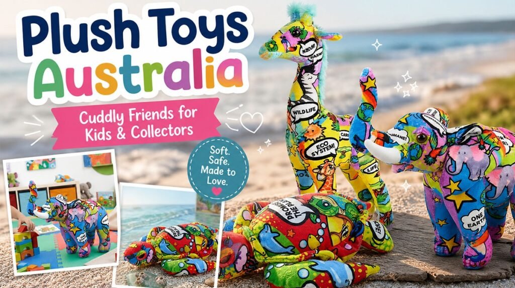 Plush Toys Australia | Cuddly Friends for Kids & Collectors
